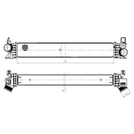 309034 Charge Air Cooler NRF