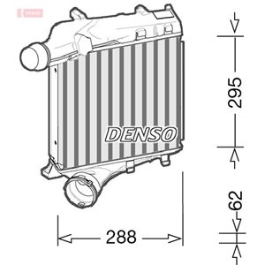 DIT28021 Kompressoriõhu radiaator DENSO - Top1autovaruosad