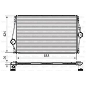 VAL818282 Intercooler fits: VOLVO XC90 I 2.5/2.9 10.02 09.14