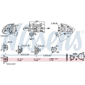 NIS 93184 Turbocharger (New, with gasket set) fits: AUDI A4 B6 1.8 11.02 12