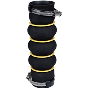 GAT09-0129 Intercooler hose (exhaust side, diameter 48mm, length 192mm, blac