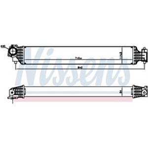 961527 Charge Air Cooler NISSENS - Top1autovaruosad