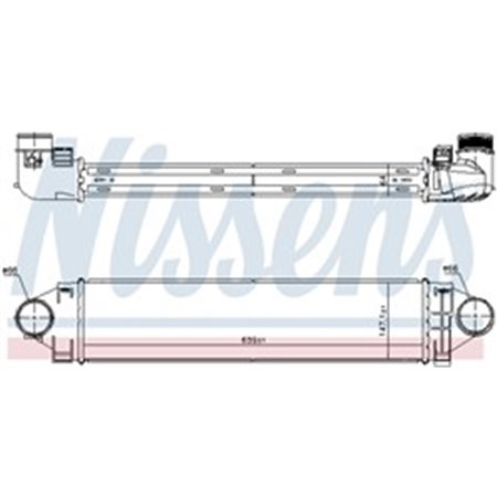 96368 Charge Air Cooler NISSENS