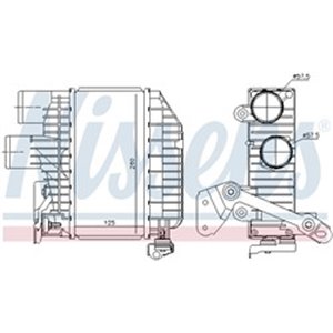 96758 Kompressoriõhu radiaator NISSENS - Top1autovaruosad