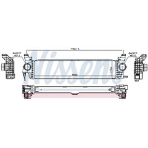 NIS 96016 Intercooler fits: MERCEDES MARCO POLO CAMPER (W447), VITO MIXTO (