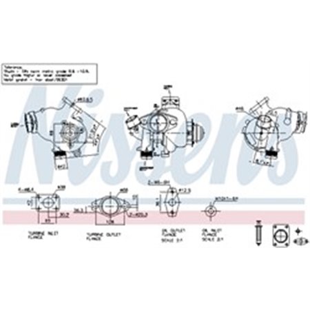 93281 Charger, charging (supercharged/turbocharged) NISSENS