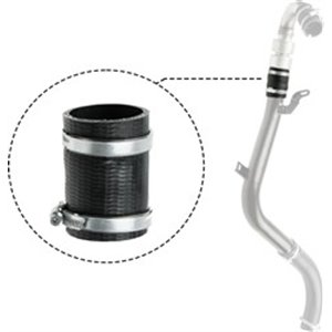 GAT09-0664 Intercooler hose R (diameter 46mm, length 85mm, black) fits: FORD