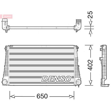 DIT06003 Kompressoriõhu radiaator DENSO