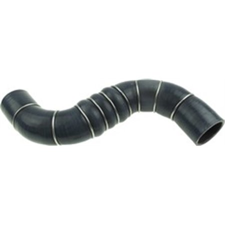 GAT09-0887 Intercooler hose R (diameter 44/45mm, length 390mm, black) fits: 