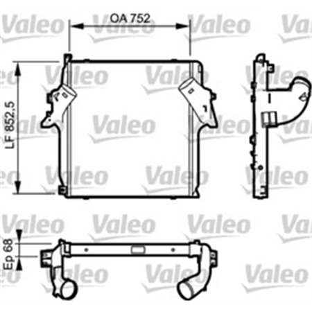 818781 Charge Air Cooler VALEO