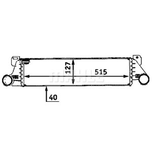 CI 49 000P Kompressoriõhu radiaator MAHLE - Top1autovaruosad