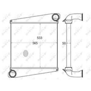 30555 Charge Air Cooler NRF - Top1autovaruosad