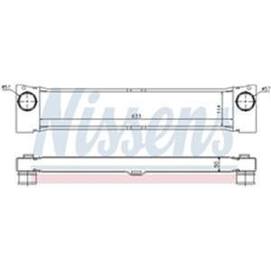 96730 Charge Air Cooler NISSENS - Top1autovaruosad