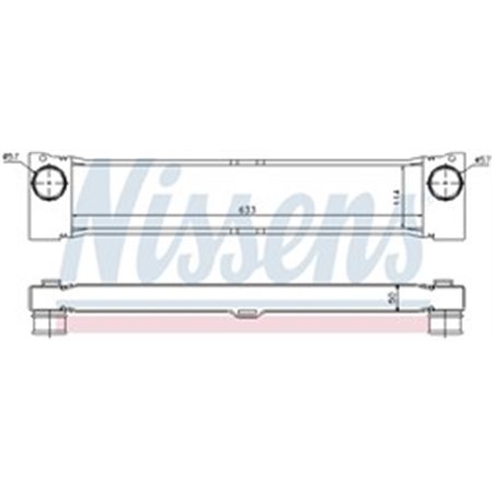 96730 Charge Air Cooler NISSENS