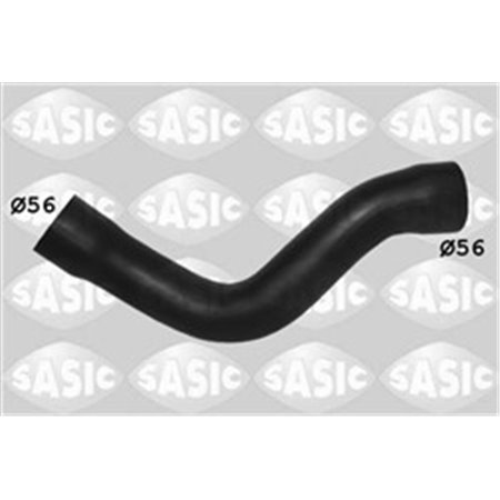 SAS3336327 Intercooler hose (exhaust side, diameter 56mm, black) fits: TOYOT