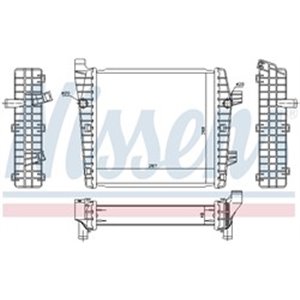 NIS 65320 Mootori radiaator (Automaatne, intercooler vedelik) sobib: PORSCH