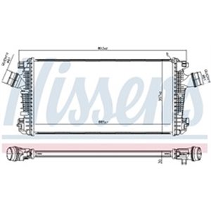 NIS 961543 Vahejahuti sobib: OPEL INSIGNIA A, INSIGNIA A COUNTRY 2.0 07.11 0