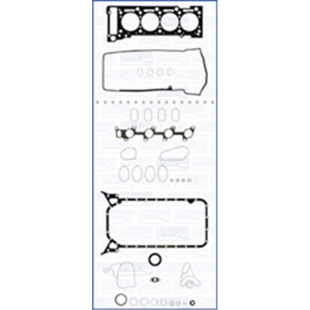 50255600 Tihendite täiskomplekt, Mootor AJUSA