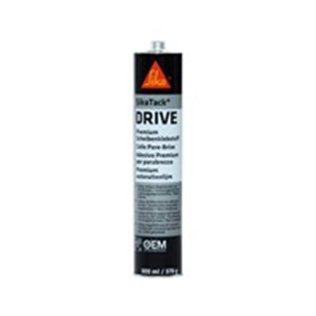 SIKA 537166 - SIKA Adhesive for fitting car glass (windows) SikaTack Drive 60, Cartridge 300ml, drying time: 1 hrs