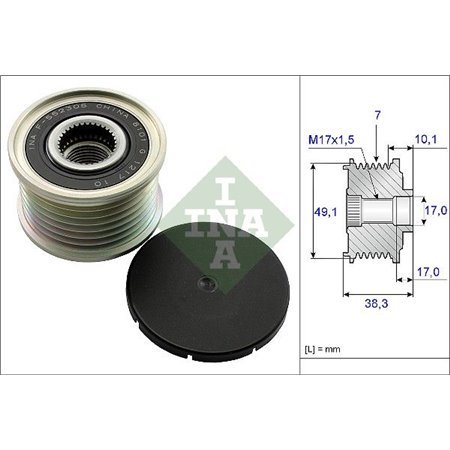 535 0153 10 Laturin Vapaakytkin Schaeffler INA