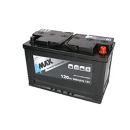BAT120/900R/4MAX Batteri 12V 120Ah/900A (R+ Standardpol) 348x175x234 B03f
