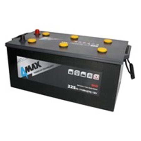 BAT225/1150L/SHD/4MAX Battery 12V 225Ah/1150A SHD (L+ Standard terminal) 513x276x241 B0