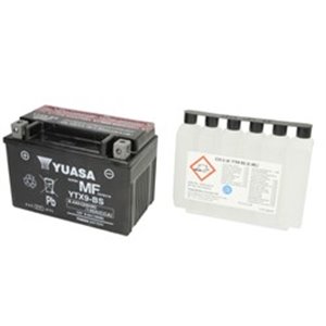 YTX9-BS YUASA Battery AGM/Dry charged with acid/Starting (limited sales to cons