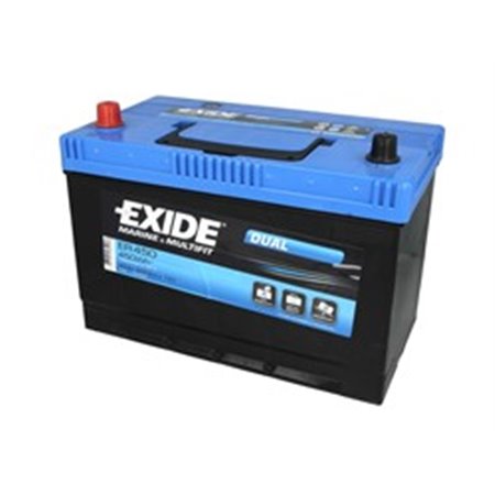 ER450 Batteri EXIDE 12V 95Ah/650A DUBBEL MARIN/RV (L+ standardterminal