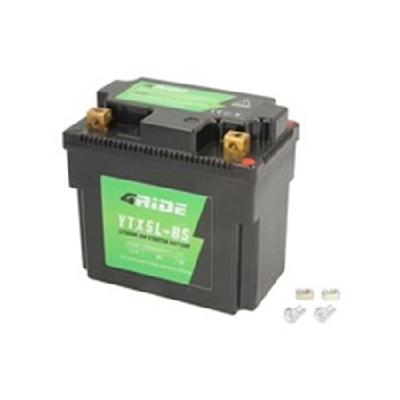 YTX5L-BS 4RIDE LI-ION Batteri Litiumjon/Start 4 RIDE 12V 90A R+ Underhållsfri 1