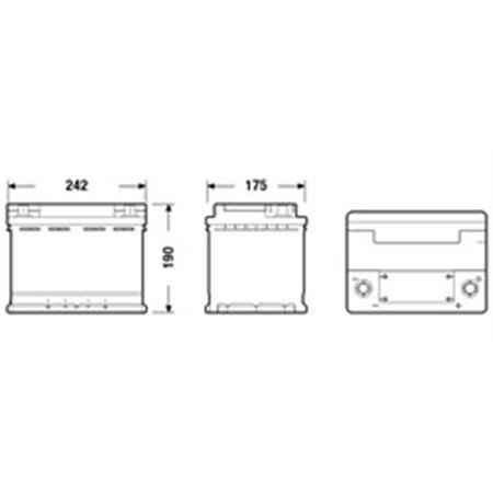 EK600 Starter Battery EXIDE