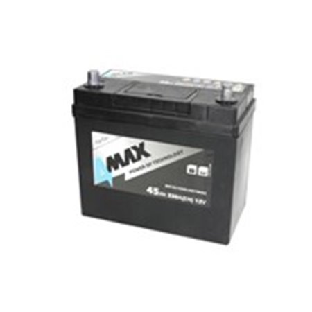 BAT45/330R/JAP/4MAX Batteri 4MAX 12V 45Ah/330A (R+ tunn terminal (japanska fordon)