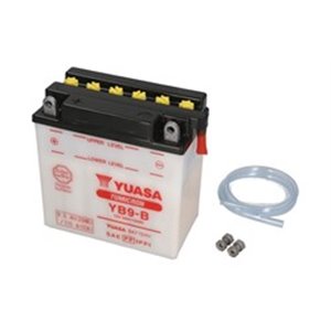 YB9-B YUASA Battery Acid/Starting YUASA 12V 9,5Ah 115A L+ Maintenance 137x75x