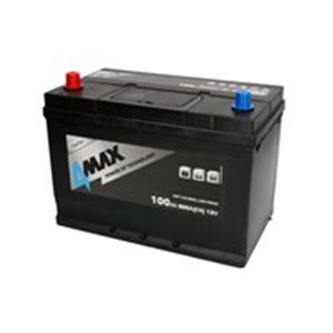 BAT100/800L/JAP/4MAX Battery 4MAX 12V 100Ah/800A (L+ standard terminal) 305x175x227 B0