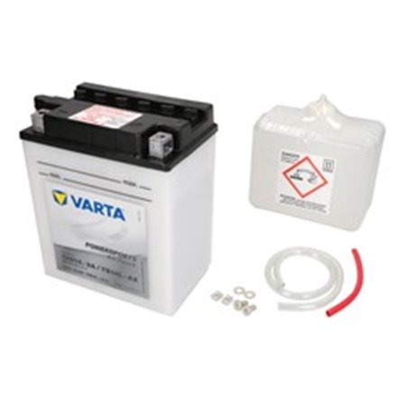 YB14L-A2 VARTA FUN Batteri Syra/Torrladdat med syra/Start (begränsad försäljning till konc.