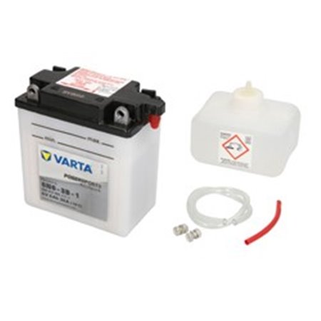 6N6-3B-1 VARTA FUN Battery Acid/Dry charged with acid/Starting (limited sales to con
