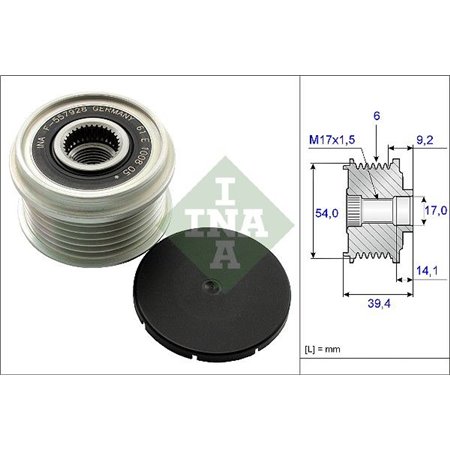 535 0151 10 Generaatori vabakäik Schaeffler INA