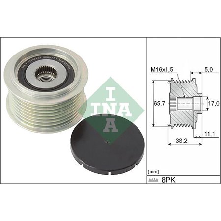 535 0274 10 Generaatori vabakäik Schaeffler INA