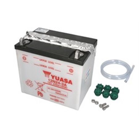 12N24-3A YUASA Batterisyra/Start YUASA 12V 25,3Ah 200A R+ Underhåll 184x12