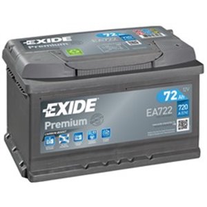 EA722 Стартерная аккумуляторная батарея EXIDE - Top1autovaruosad