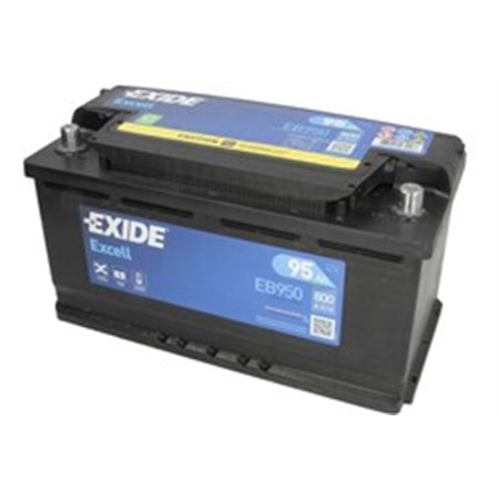 EB9500 Batteri EXIDE 12V 95Ah/800A EXCELL (R+ standardterminal) 352x175