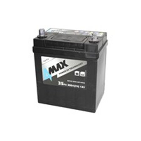 BAT35/300R/JAP/4MAX Batteri 4MAX 12V 35Ah/300A (R+ tunn terminal (japanska fordon)