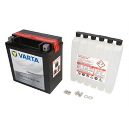 YTX16-BS VARTA FUN Batteri AGM/Torrladdat med syra/Start (begränsad försäljning till nackdelar