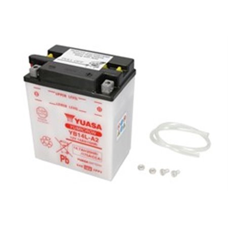 YB14L-A2 YUASA Battery Acid/Starting YUASA 12V 14,7Ah 175A R+ Maintenance 136x89