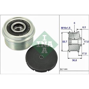 535 0074 10 Generaatori vabakäik Schaeffler INA - Top1autovaruosad