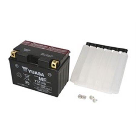TTZ14S YUASA Batteri AGM/Torrladdat med syra/Start (begränsad försäljning till nackdelar