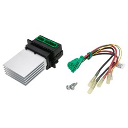VAL710355 Air blower regulation element (blower resistor, with wires) fits: