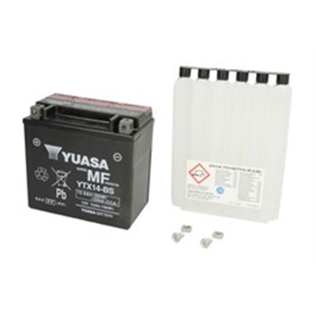 YTX14-BS YUASA Необслуживаемый аккумулятор YUASA 