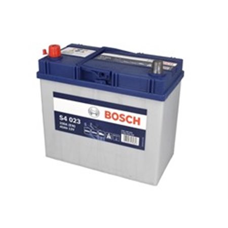 0 092 S40 230 Batteri BOSCH 12V 45Ah/330A S4 (L+ 1) 238x129x227 B00 (startande)
