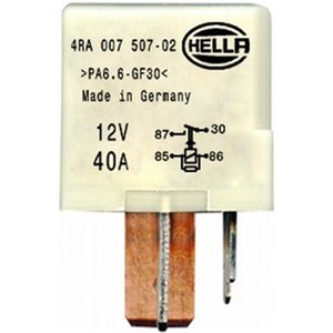 4RA 007 507-021 Relay, glow plug system HELLA - Top1autovaruosad