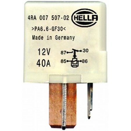 4RA 007 507-021 Relay, glow plug system HELLA